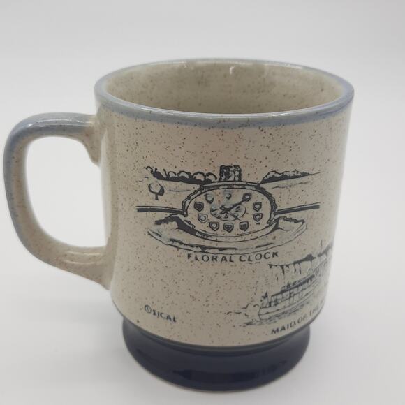 Vintage NIAGARA FALLS Canada Souvenir Coffee Mug Cup Maid of the Mist - Picture 3 of 10